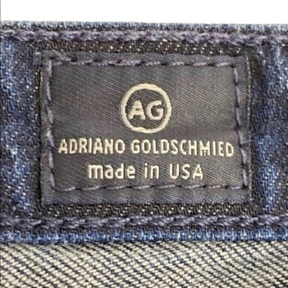 Ag The Stevie slim straight blue jeans 28 R - Picture 13 of 14